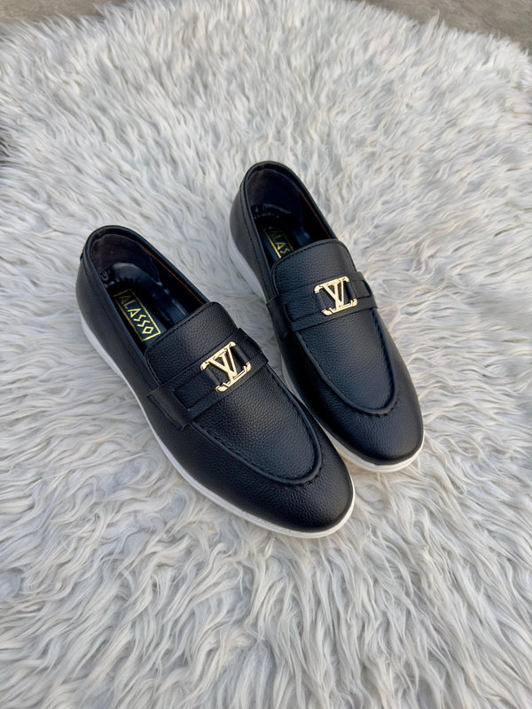 Lorven LV - BLACK (crust 100% Leather)