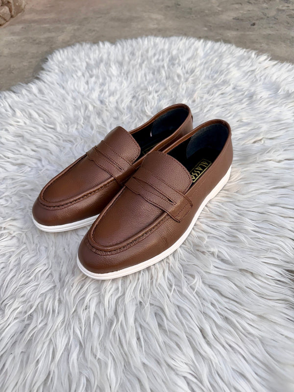 Lorven - Brown (crust 100% Leather formal)