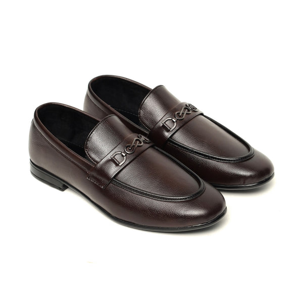 Dark Brown leather Formal Shoes