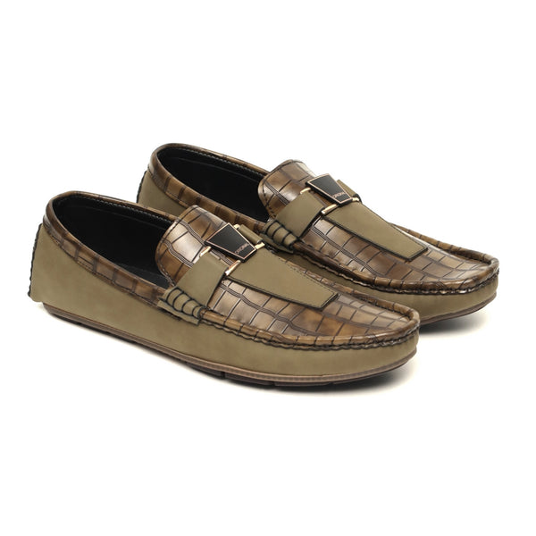 Olive Green Loafer